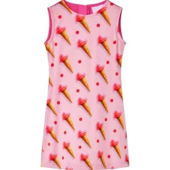 vidaXL Ropa Y Accesorios-Vestido infantil rosa brillante 104