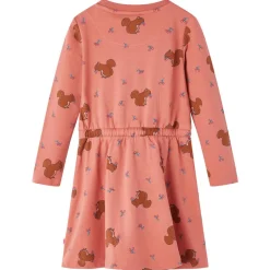 vidaXL Vestido infantil rosa palo 92