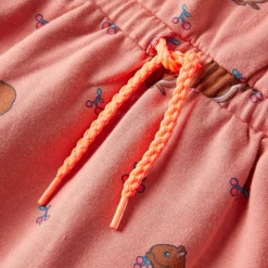 vidaXL Vestido infantil rosa palo 92