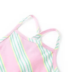 vidaXL Vestido infantil sin mangas con cordón rosa 104 Hot