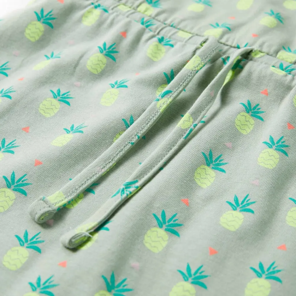 vidaXL Vestido infantil verde menta viejo 116 Clearance