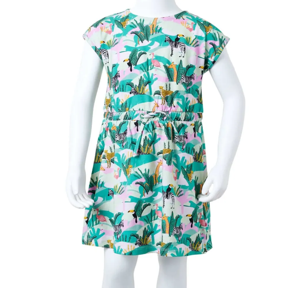 vidaXL Ropa Y Accesorios-Vestido infantil verde menta claro 104