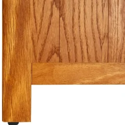 vidaXL vidaX Estantería de 3 niveles de madera maciza de roble 70x22,5x82 cm Hot