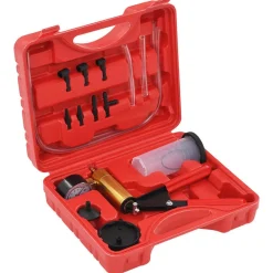 vidaXL Equipo & Herramientas De Taller-vidaX Kit de purgador de frenos y bomba de vacío