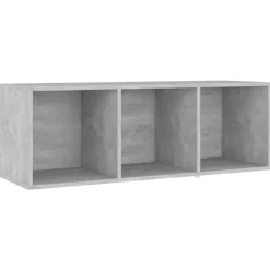 vidaXL | Gabinete de TV | 3 pcs 37 x 35 x 107.5 cm Gris hormigón Hot