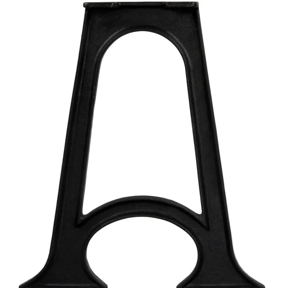 vidaXL 2 Patas de mesa de comedor en hierro macizo fundido Outlet