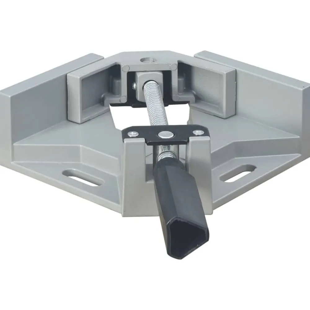 vidaXL Herramientas-Abrazadera en ángulo aluminio 95 mm