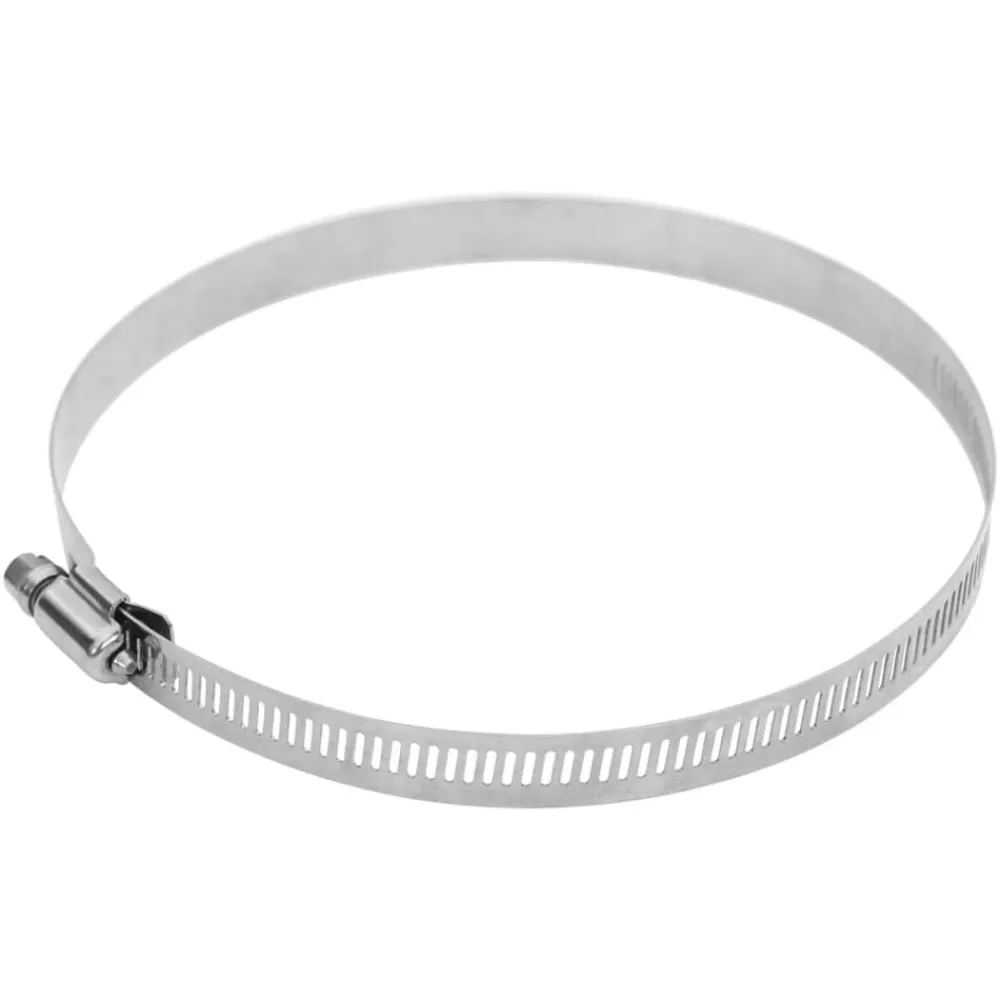 vidaXL Ventilación Y Calefacción-Abrazaderas de manguera 6 uds 91-110 mm acero inoxidable 304