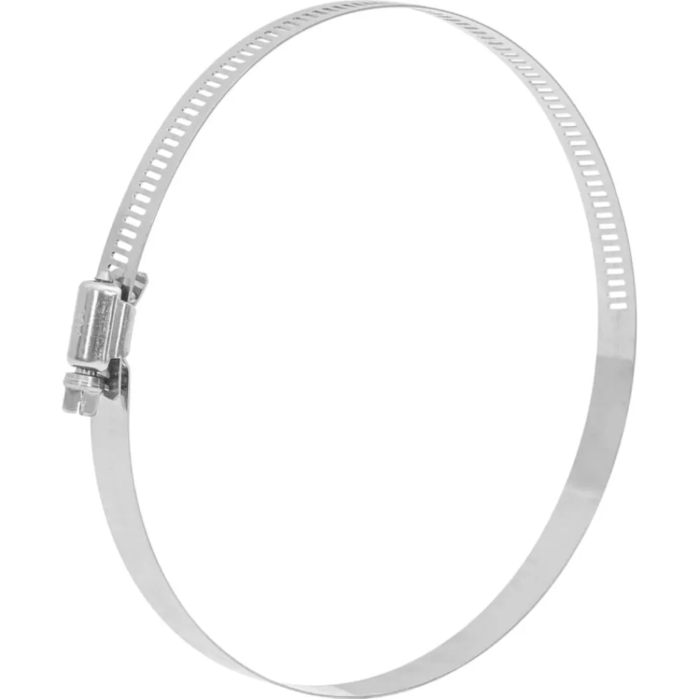 vidaXL Ventilación Y Calefacción-Abrazaderas de manguera 6 uds 91-110 mm acero inoxidable 304