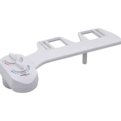 vidaXL Accesorio de bidé para inodoro 1 chorro agua caliente y fría Hot