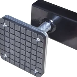 vidaXL Equipo & Herramientas De Taller-Adaptador de Viga Transversal de 2 toneladas rojo
