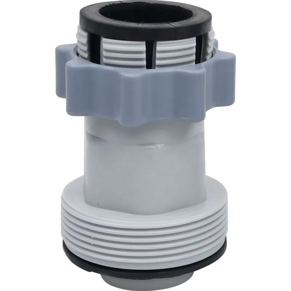 vidaXL Adaptadores para manguera de piscina tipo B 2 unidades New