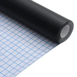 vidaXL Adhesivo para muebles autoadhesivo mate 90x500 cm PVC Negro Online