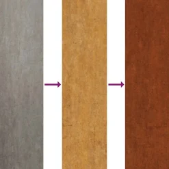vidaXL Decoración-Adorno de pared de jardín acero corten diseño morisco 105x55 cm