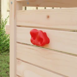 vidaXL Agarre de escalada 2 pcs 100 x 67 x 43 mm PP Rojo Hot