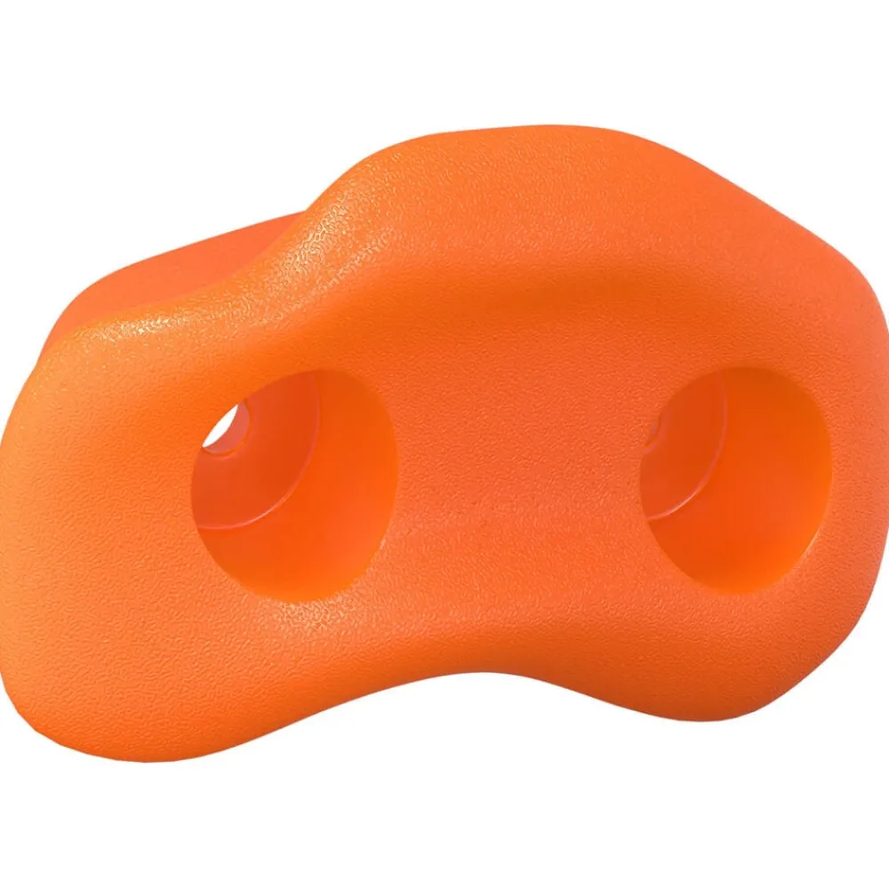 vidaXL Agarre de escalada 2 pcs 100 x 67 x 43 mm PP Naranja Best