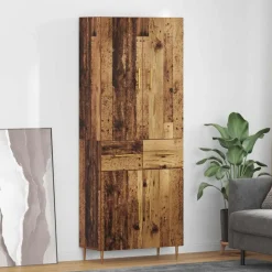 vidaXL Armarios Y Almacenamiento-Alacena 69,5 x 34 x 180 cm Madera contrachapada