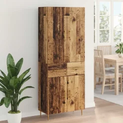 vidaXL Armarios Y Almacenamiento-Alacena 69,5 x 34 x 180 cm Madera contrachapada