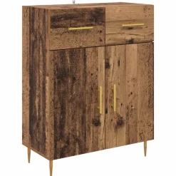 vidaXL Armarios Y Almacenamiento-Alacena 69,5 x 34 x 180 cm Madera contrachapada
