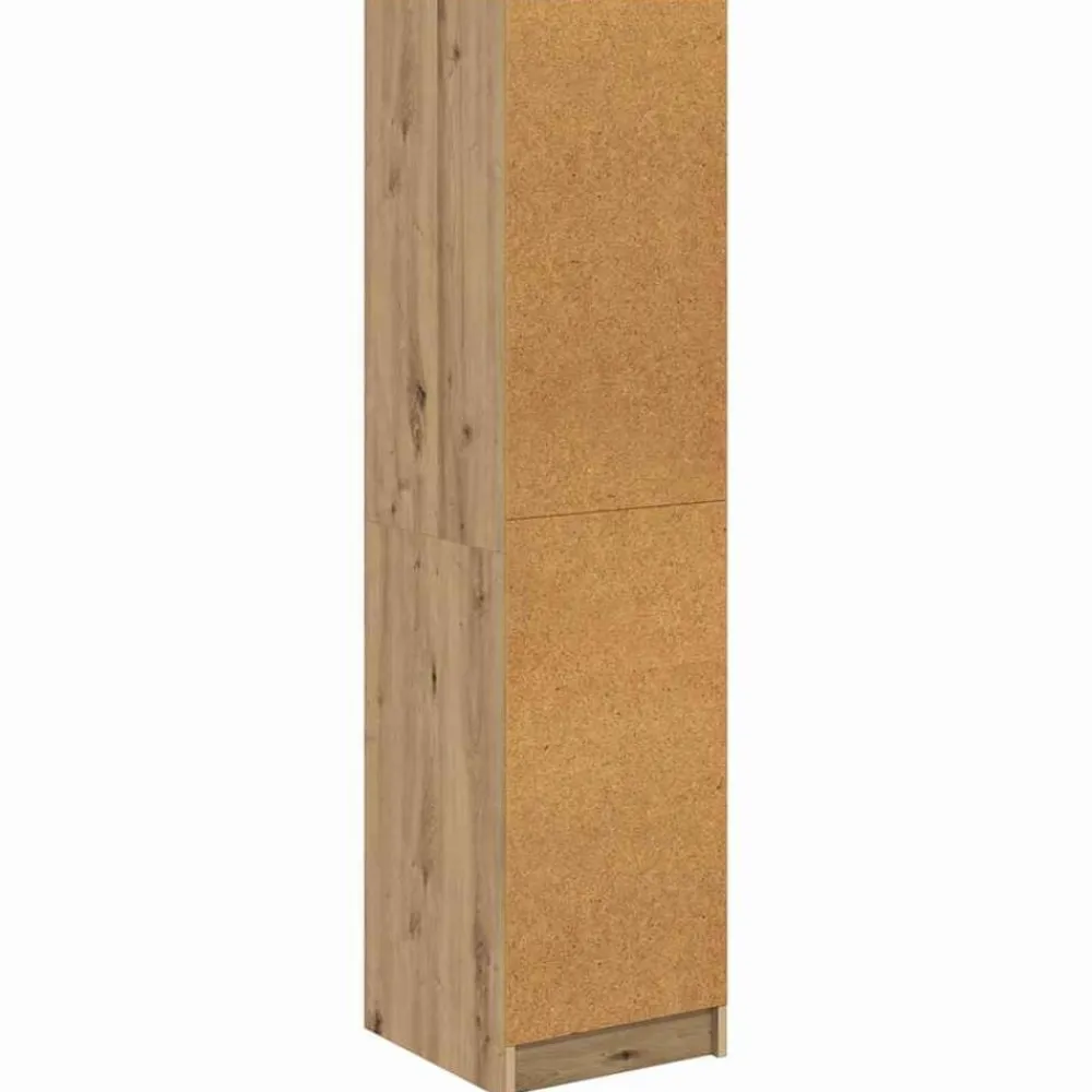 vidaXL Alacena Roble artesanal 35 x 37 x 142 cm Madera contrachapada Roble artisan Sale