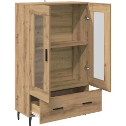 vidaXL Alacena Roble artesanal 69,5 x 31 x 115 cm Madera contrachapada Roble artisan Hot