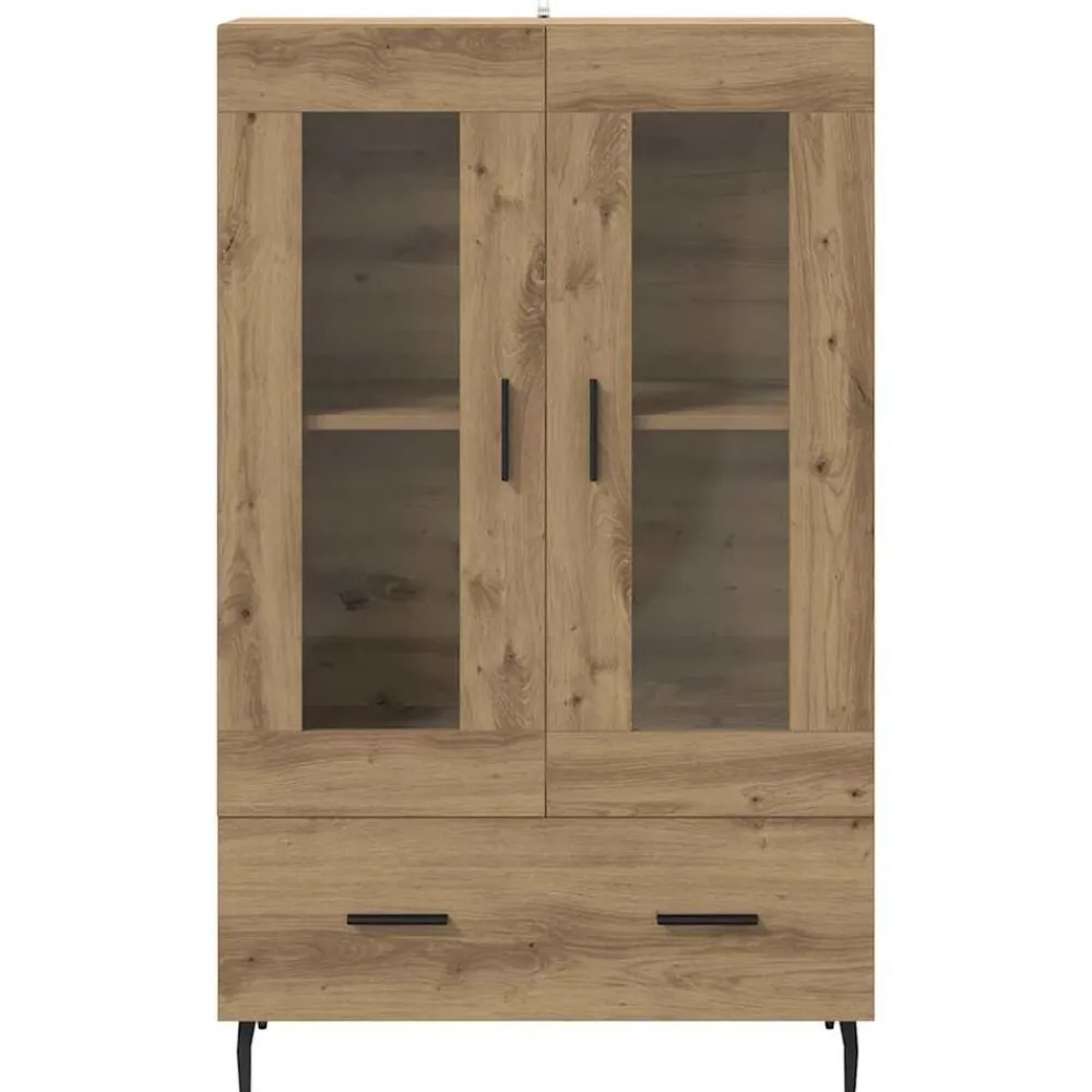 vidaXL Alacena Roble artesanal 69,5 x 31 x 115 cm Madera contrachapada Roble artisan Hot