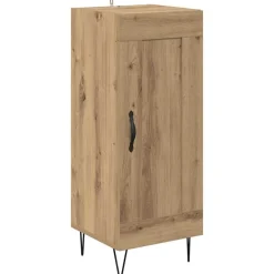vidaXL Armarios Y Almacenamiento-Alacena Roble artesanal 34,5 x 34 x 90 cm Madera contrachapada