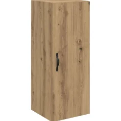 vidaXL Armarios Y Almacenamiento-Alacena Roble artesanal 34,5 x 34 x 90 cm Madera contrachapada