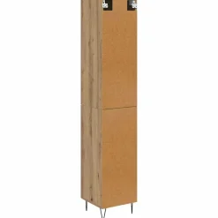 vidaXL Armarios Y Almacenamiento-Alacena Roble artesanal 34,5 x 34 x 90 cm Madera contrachapada