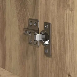 vidaXL Armarios Y Almacenamiento-Alacena Roble artesanal 62 x 32 x 106,5 cm Madera contrachapada