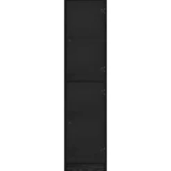 vidaXL Alacena 35 x 37 x 142 cm Madera contrachapada Roble negro Clearance