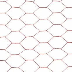 vidaXL Vallas De Jardín-Alambrada de gallinero acero revestimiento PVC 25x1 m