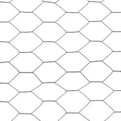 vidaXL Alambrada de gallinero acero revestimiento PVC 25x0,5 m Gris Hot