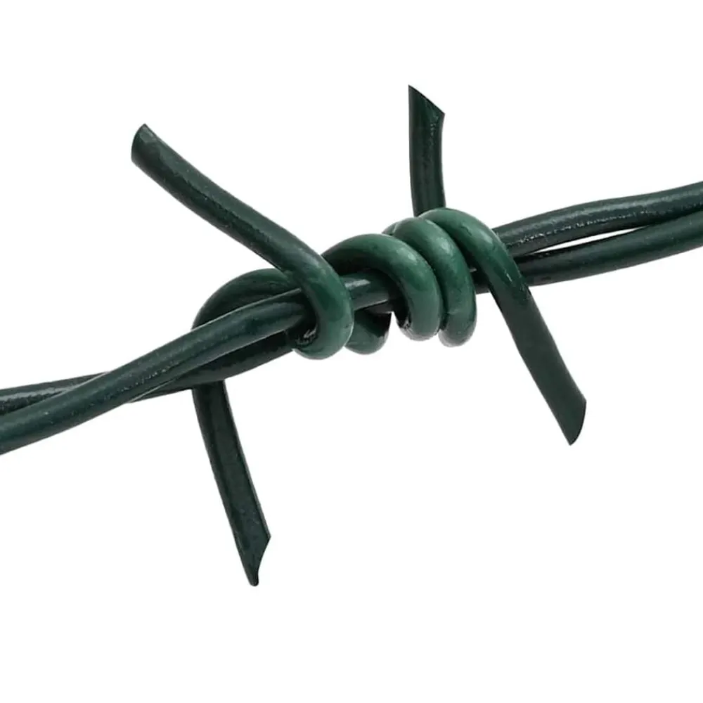 vidaXL Accesorios De Bricolaje-Alambre de púa 50 m