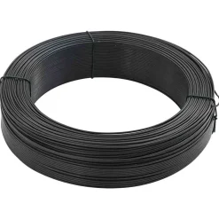 vidaXL Alambre para atar vallas acero gris 250 m 0,9/1,4 mm Antracita Clearance