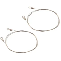 vidaXL Herramientas-Alambres de corte para cortador de espuma 2 unidades 137 cm