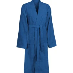 vidaXL Ropa Y Accesorios-Albornoz KINN Azul S Algodón