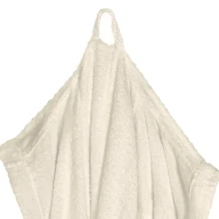 vidaXL Albornoz KINN S Algodón Crema New