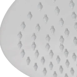 vidaXL Fontanería-Alcachofa de ducha redonda efecto lluvia acero inoxidable 20 cm