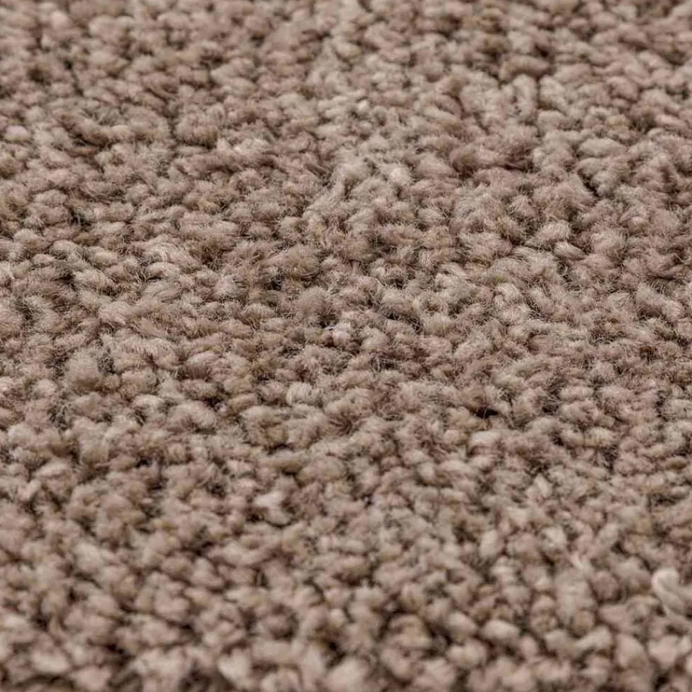 vidaXL Accesorios Para El Baño-Alfombra antideslizante para baño con corte para inodoro Marrón