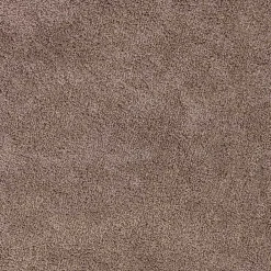 vidaXL Accesorios Para El Baño-Alfombra antideslizante para baño con corte para inodoro Marrón