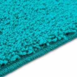 vidaXL Accesorios Para El Baño-Alfombra antideslizante para baño con corte para inodoro