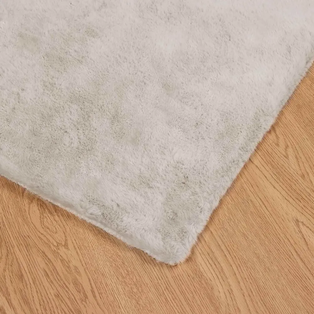 vidaXL Decoración-Alfombra antideslizante de sintética de conejo OLITE