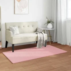 vidaXL Decoración-Alfombra antideslizante de sintética de conejo Olite