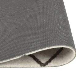 vidaXL Decoración-Alfombra de cocina lavable terciopelo s 45x150 cm