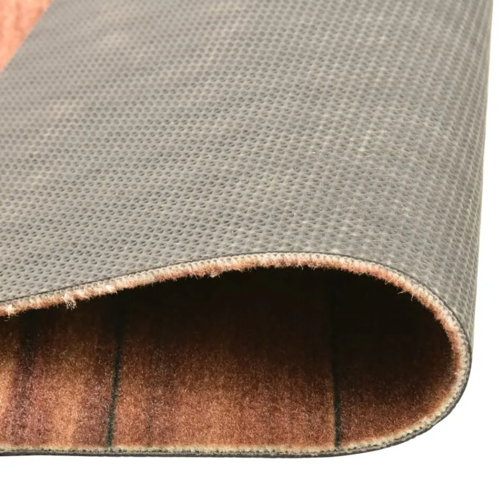 vidaXL Decoración-Alfombra de cocina lavable Spoons 60x300 cm