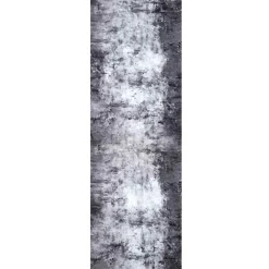 vidaXL Decoración-Alfombra de cocina Gris 180 x 60 cm Terciopelo