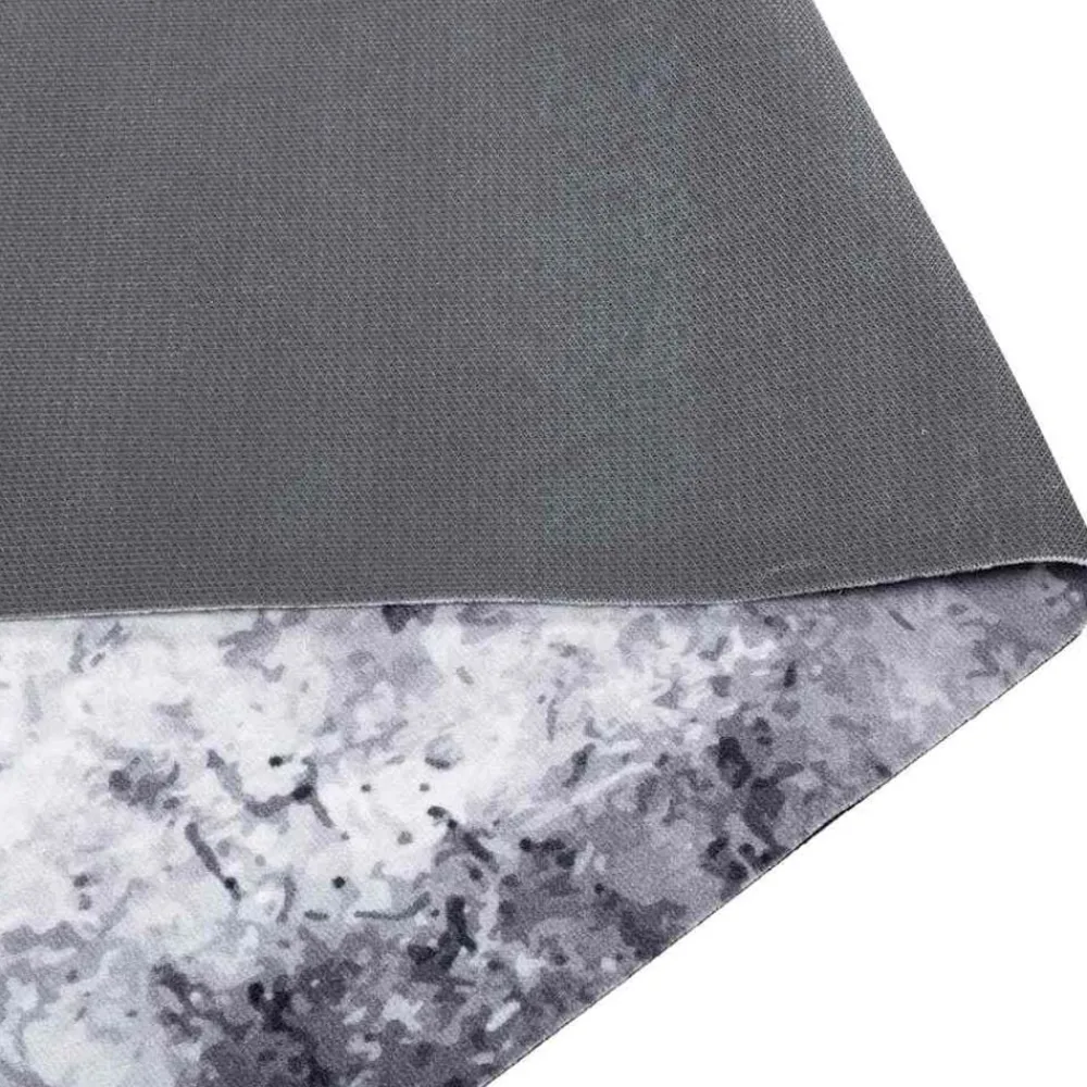 vidaXL Decoración-Alfombra de cocina Gris 180 x 60 cm Terciopelo