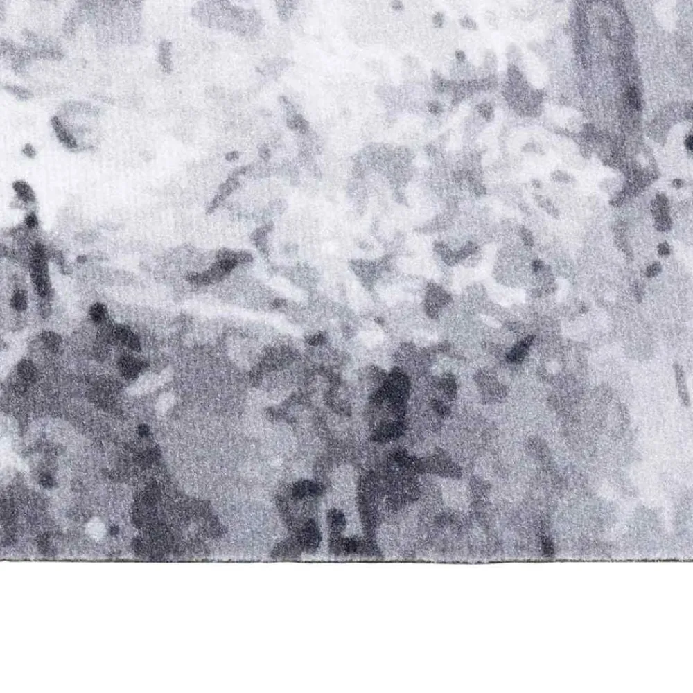 vidaXL Decoración-Alfombra de cocina Gris 180 x 60 cm Terciopelo
