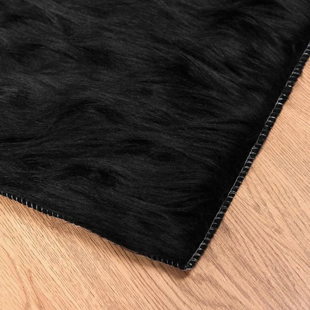 vidaXL Decoración-Alfombra de de oveja sintética Tafalla 60 x 110 cm